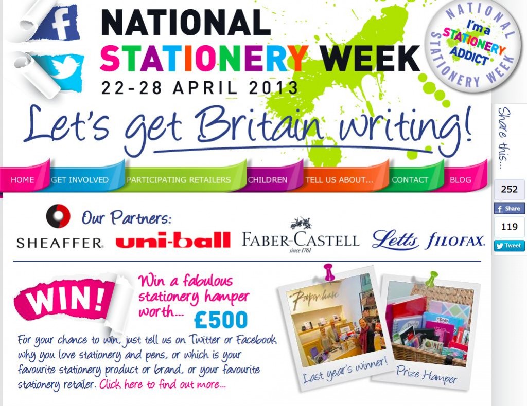 Britain’s National Stationery Week is a terrific campaign Australian